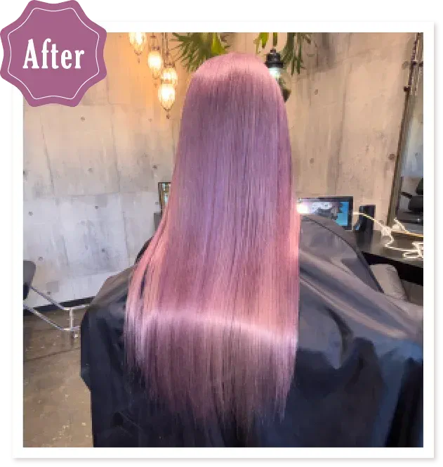 大人女性に人気のパール感のあるやや紫よりのピンク